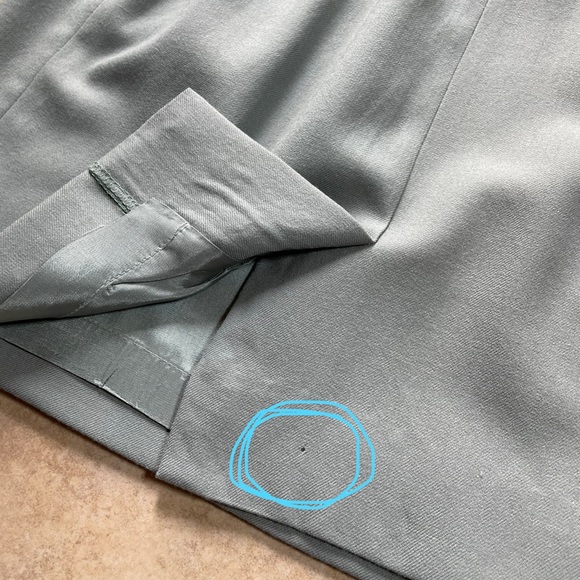 Talbots Wrap Skirt | Green | Size 6p - Picture 14 of 14